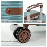 Lightweight Expandable 4 Piece Hard Shell Luggage Set With Packing Cubes TSA Lock And Spinner Wheels For Travel