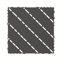 Waterproof Interlocking Patio Deck Tiles 12x12 Inch Outdoor Flooring For Poolside Balcony Backyard Grey 44 Pack