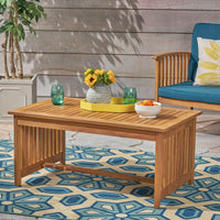 Elegant Modern Coffee Table With Natural Wood Finish And Stylish Design