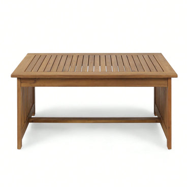 Elegant Modern Coffee Table With Natural Wood Finish And Stylish Design