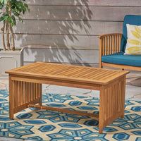 Elegant Modern Coffee Table With Natural Wood Finish And Stylish Design