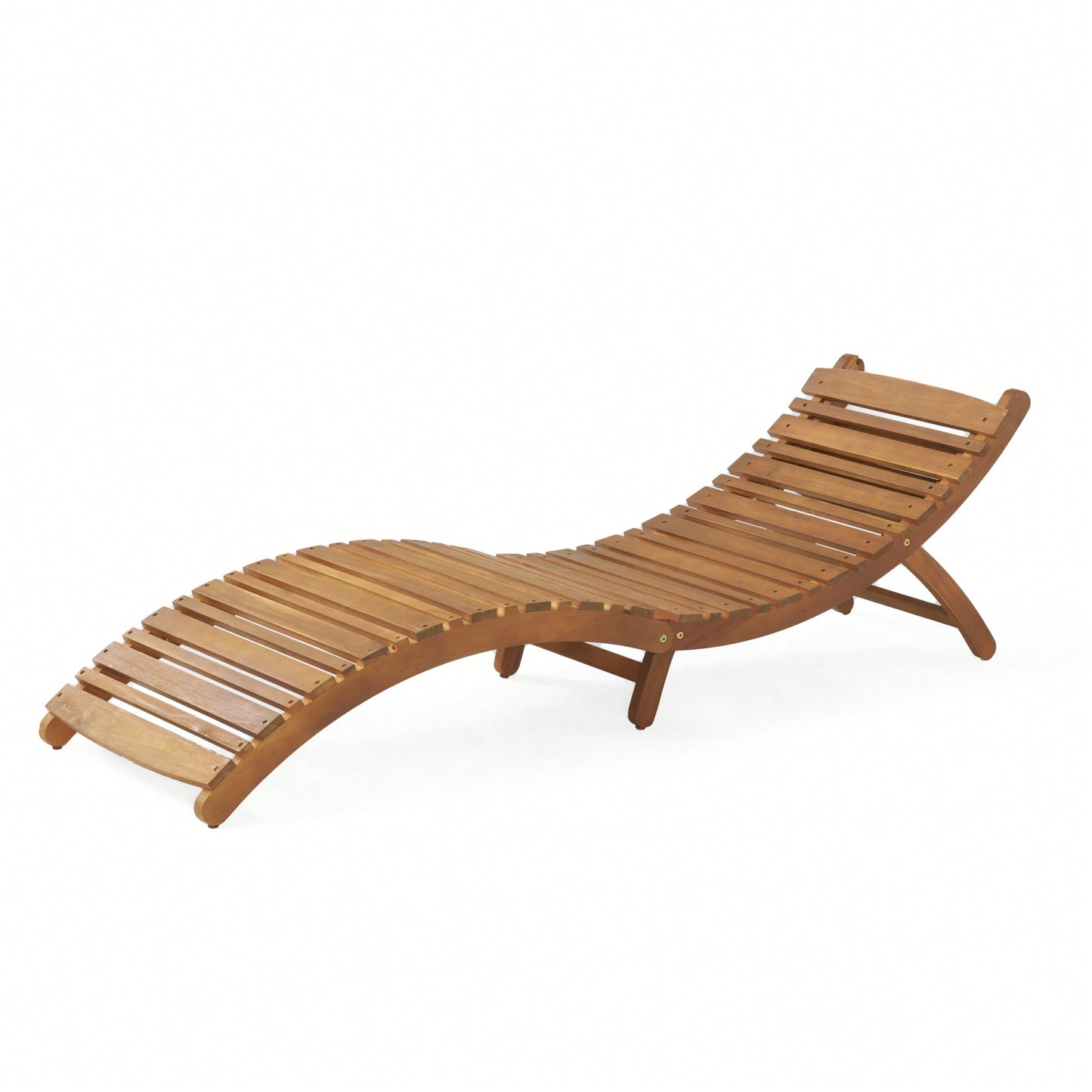 Grey Foldable Chaise Lounge For Outdoor Relaxation And Comfort