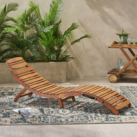 Grey Foldable Chaise Lounge For Outdoor Relaxation And Comfort