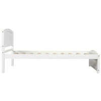 Espresso Wood Platform Bed With Headboard And Footboard, Durable Slat Support For Ultimate Comfort