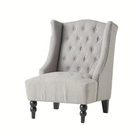 Luxurious High-Back Club Chair For Elegant Living Spaces