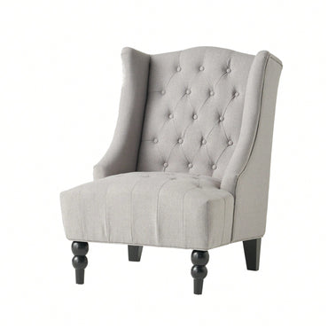 Luxurious High-Back Club Chair For Elegant Living Spaces