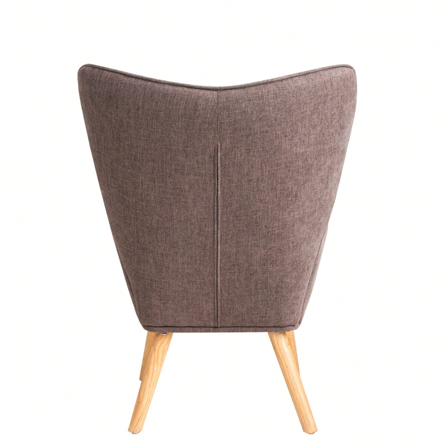 Accent Chair And Ottoman Set For Living Room And Bedroom Comfortable Side Armchair With Creative Splicing Fabric Design