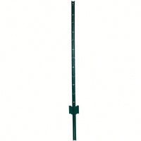 Heavy Duty 4 Feet Metal U-Channel Fence Posts 10 Pack For Garden Wire Fencing And Corner Anchoring