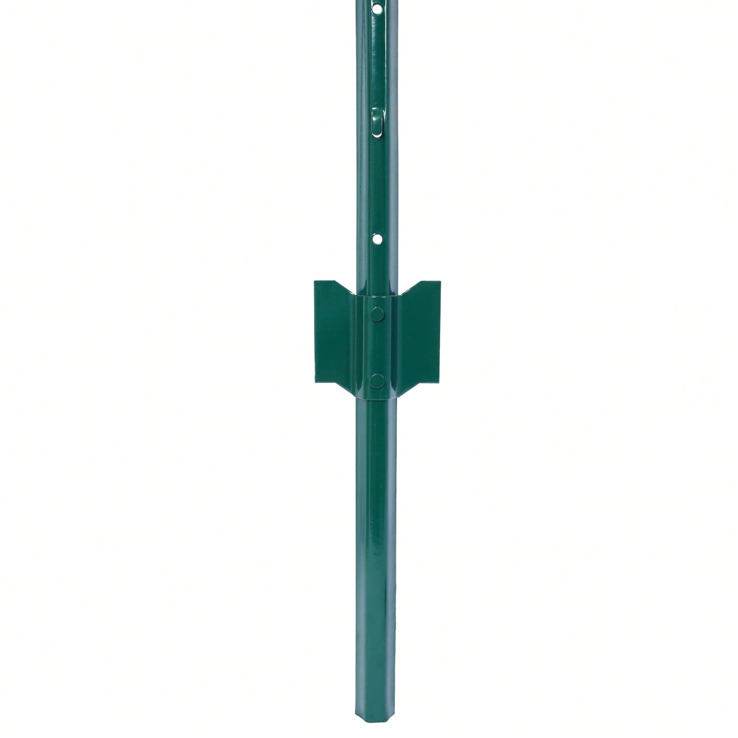 Heavy Duty 4 Feet Metal U-Channel Fence Posts 10 Pack For Garden Wire Fencing And Corner Anchoring