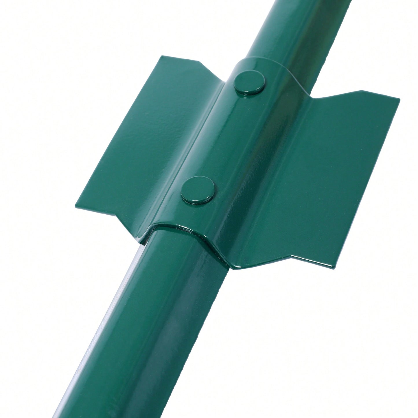Heavy Duty 4 Feet Metal U-Channel Fence Posts 10 Pack For Garden Wire Fencing And Corner Anchoring