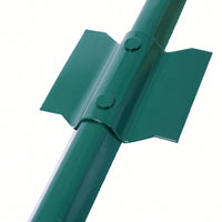 Heavy Duty 4 Feet Metal U-Channel Fence Posts 10 Pack For Garden Wire Fencing And Corner Anchoring