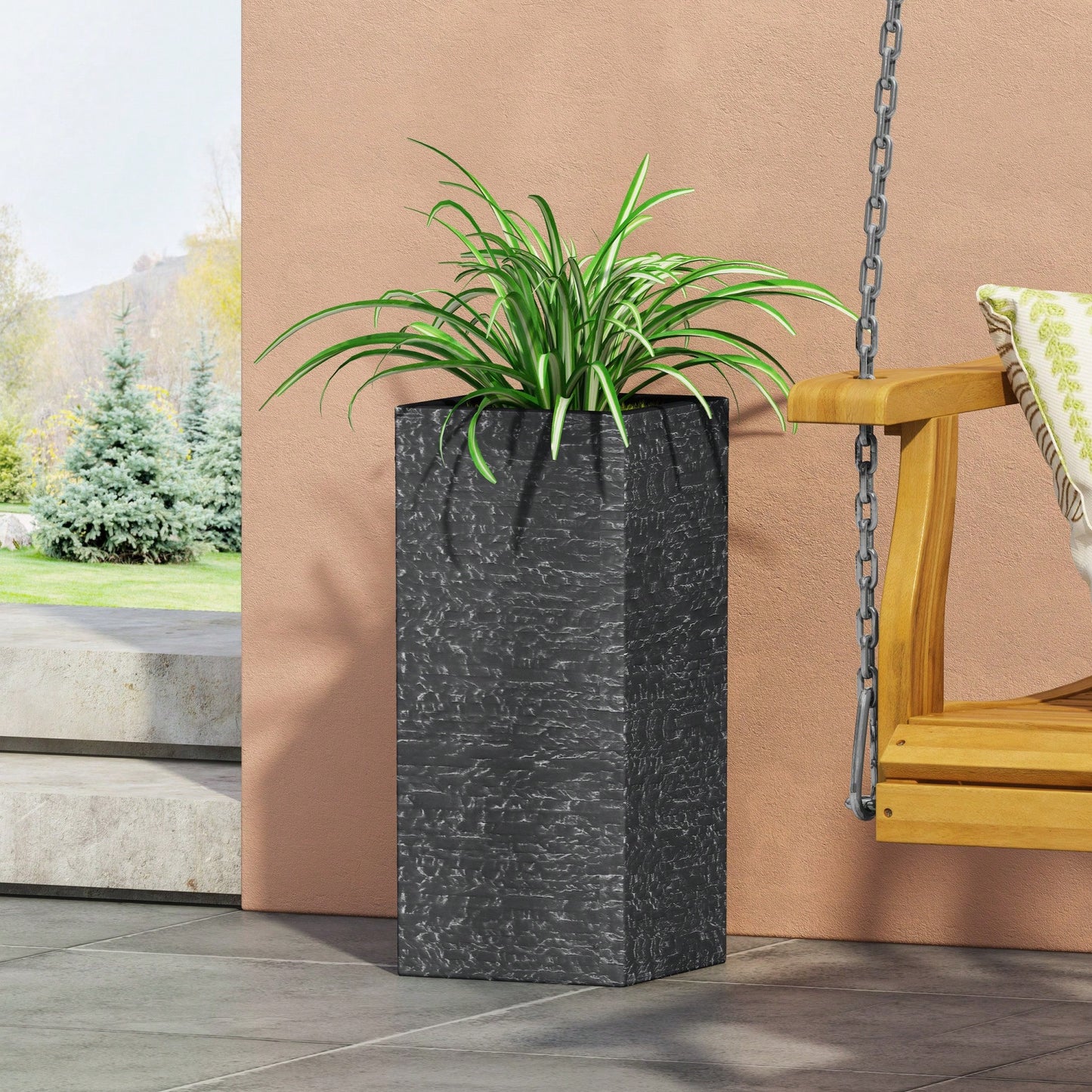 Premium MGO Planter For Indoor And Outdoor Gardening - Durable, Lightweight, And Friendly Design