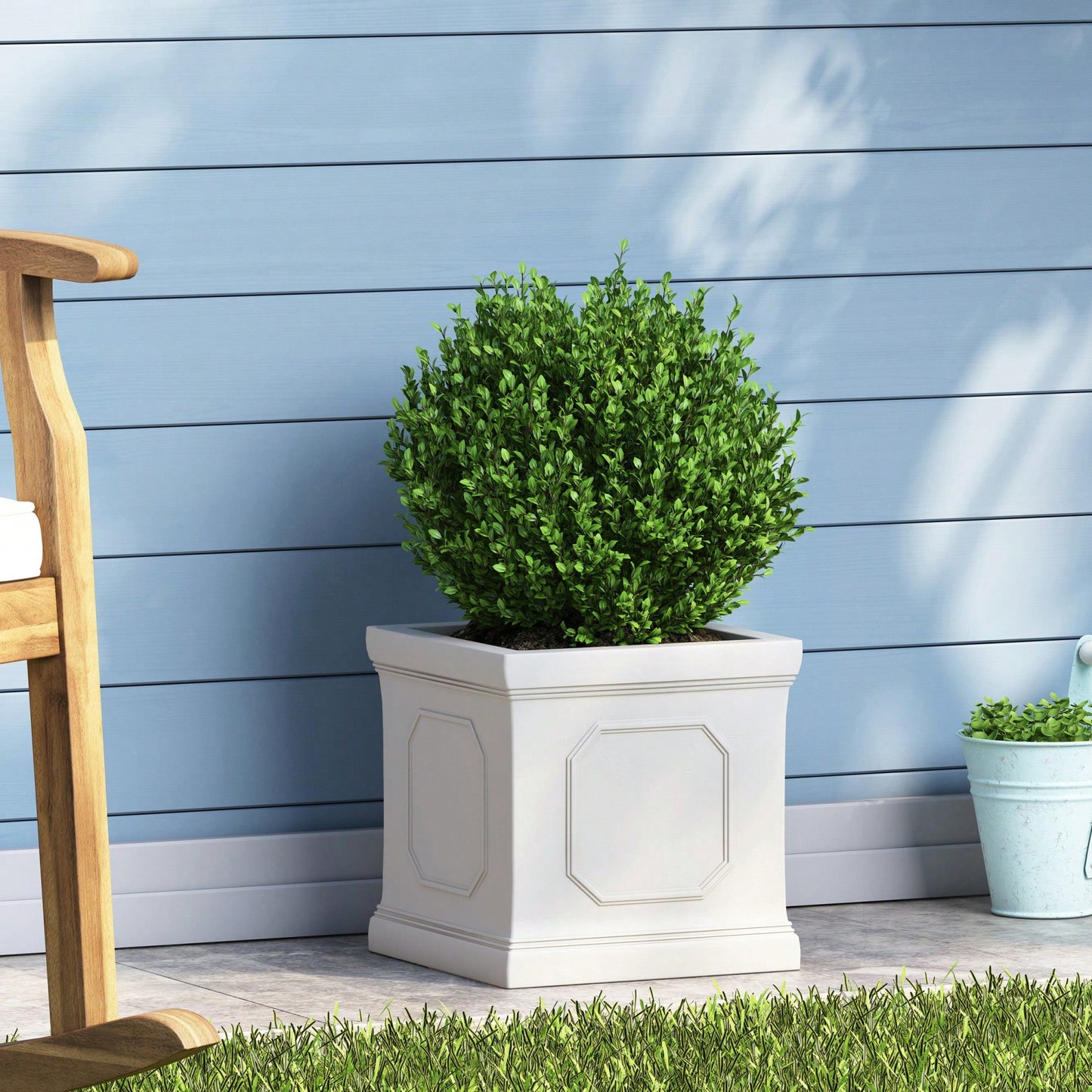 Premium MGO Planter For Indoor And Outdoor Gardening - Durable, Lightweight, And Friendly Design