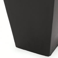 13x28.5 Inch White Outdoor Modern MGO Cast Stone Planter For Stylish Garden Decor