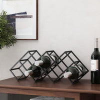 Elegant Wooden Wine Rack For 12 Bottles - Stylish Storage Solution For Home Or Kitchen