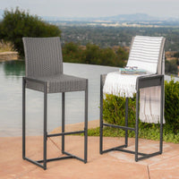 Stylish And Durable Outdoor Patio Bar Stool For Comfortable Seating