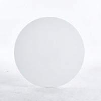 Mid-Century Round MDF Dining Table For 4-6 People With Pedestal Base And Cross Legs, Versatile Coffee And Leisure Table