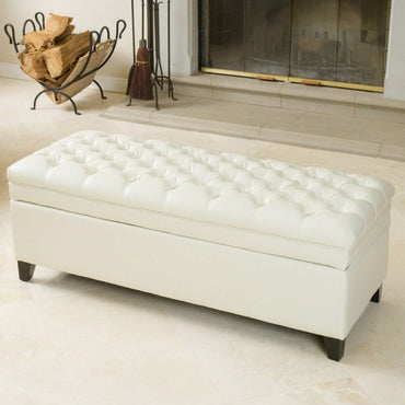 Versatile Storage Ottoman For Living Room And Bedroom Organization