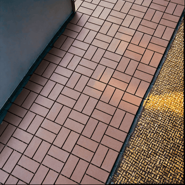 Waterproof Interlocking Deck Tiles 12x12 For Outdoor Patio Poolside Balcony Backyard Bathroom Easy Installation Brown 44 Pack All Weather