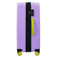 3 Piece Hardshell Luggage Set With Spinner Wheels And TSA Lock In Contrast Colors 20 24 28 Inch Suitcases