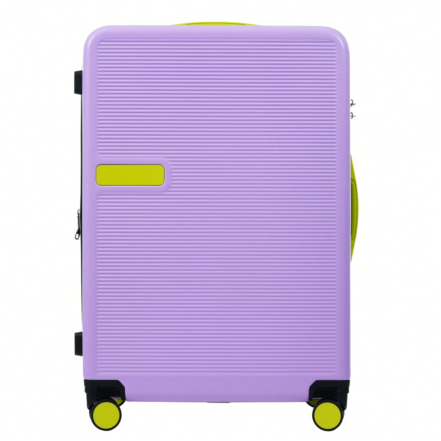 3 Piece Hardshell Luggage Set With Spinner Wheels And TSA Lock In Contrast Colors 20 24 28 Inch Suitcases