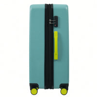 3 Piece Hardshell Luggage Set With Spinner Wheels And TSA Lock In Contrast Colors 20 24 28 Inch Suitcases