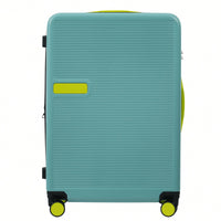 3 Piece Hardshell Luggage Set With Spinner Wheels And TSA Lock In Contrast Colors 20 24 28 Inch Suitcases