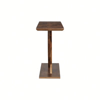Modern Rustic Cross-Leg Console Table For Living Room Or Bedroom With Sturdy Construction And Ample Surface Space