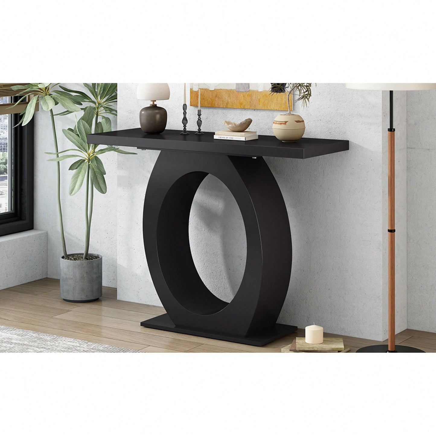 Stylish Modern Egg-Shaped Base Side Table For Enhanced Stability And Durability Ideal For Living Room Or Bedroom Decor