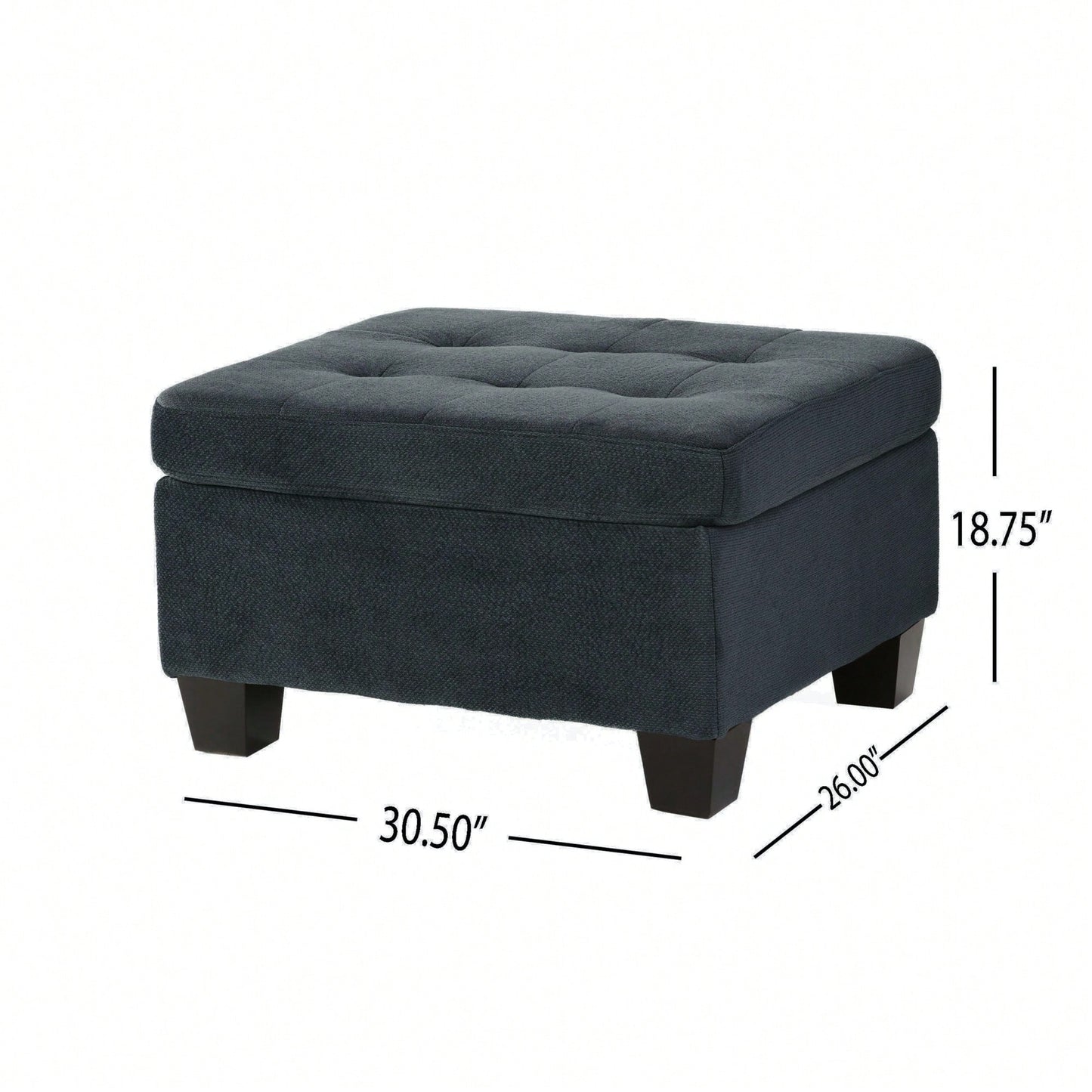 Modern Sectional Ottoman For Versatile Living Room Seating And Storage