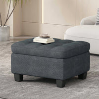 Modern Sectional Ottoman For Versatile Living Room Seating And Storage