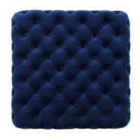 Elegant Ottoman With Plush Cushioning For Living Room Or Bedroom Decor