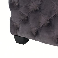 Elegant Ottoman With Plush Cushioning For Living Room Or Bedroom Decor