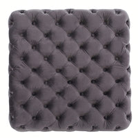 Elegant Ottoman With Plush Cushioning For Living Room Or Bedroom Decor