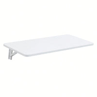 Space-Saving Wall Mounted Folding Table For Laundry Room, Home Office, Kitchen, Garage, And Dining Room
