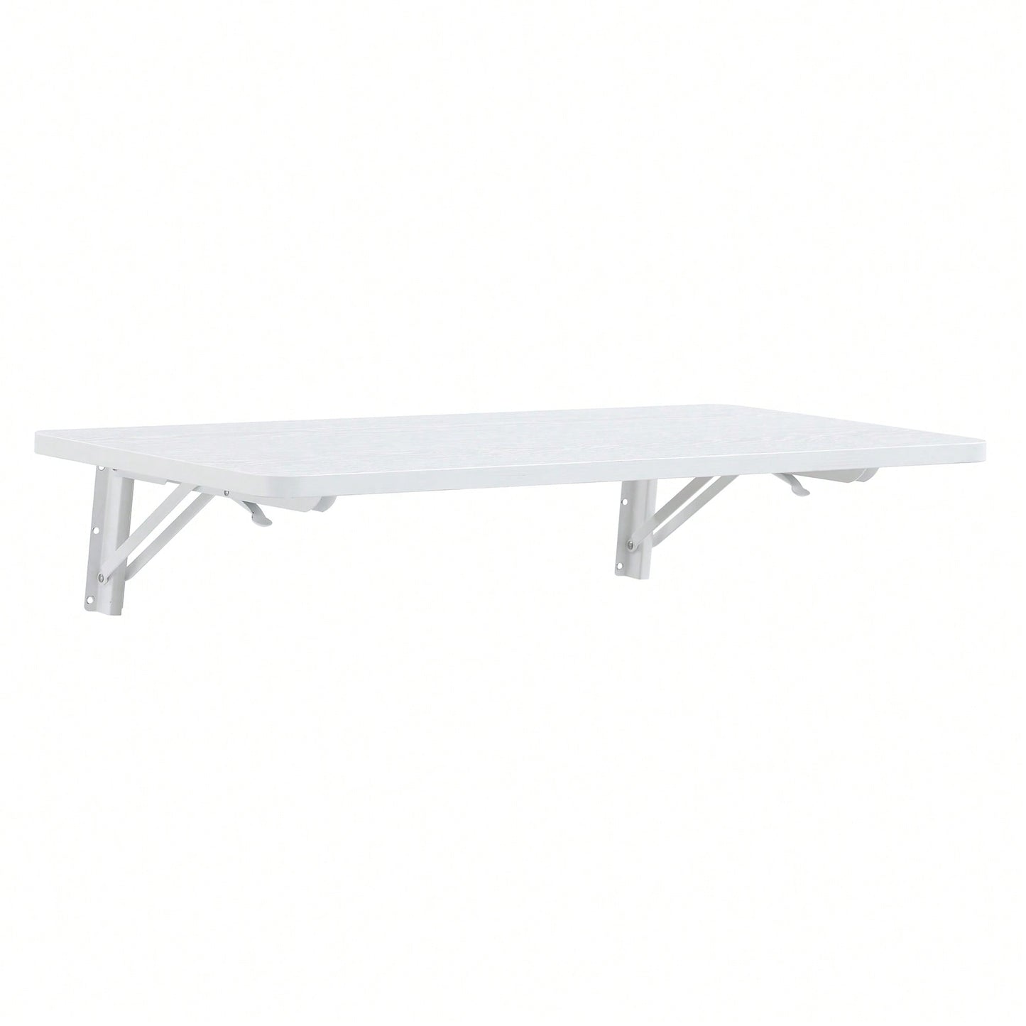 Space-Saving Wall Mounted Folding Table For Laundry Room, Home Office, Kitchen, Garage, And Dining Room
