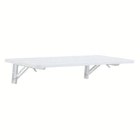 Space-Saving Wall Mounted Folding Table For Laundry Room, Home Office, Kitchen, Garage, And Dining Room