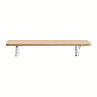 Space-Saving Wall Mounted Folding Table For Laundry Room, Home Office, Kitchen, Garage, And Dining Room