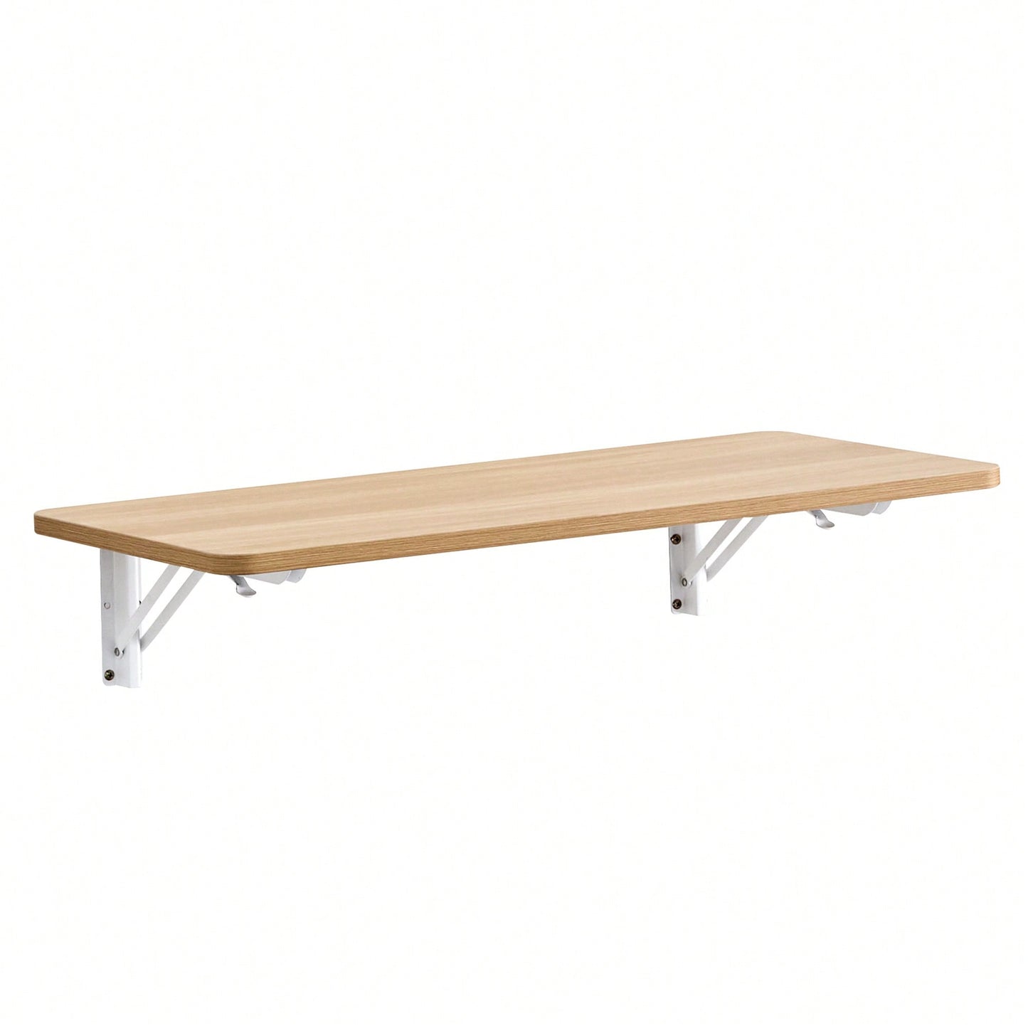 Space-Saving Wall Mounted Folding Table For Laundry Room, Home Office, Kitchen, Garage, And Dining Room