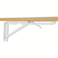 Space-Saving Wall Mounted Folding Table For Laundry Room, Home Office, Kitchen, Garage, And Dining Room