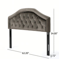 Elegant Upholstered Queen And Full Size Headboard For Stylish Bedroom Decor