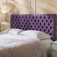 Elegant Upholstered King Size Headboard With Modern Design And Adjustable Height