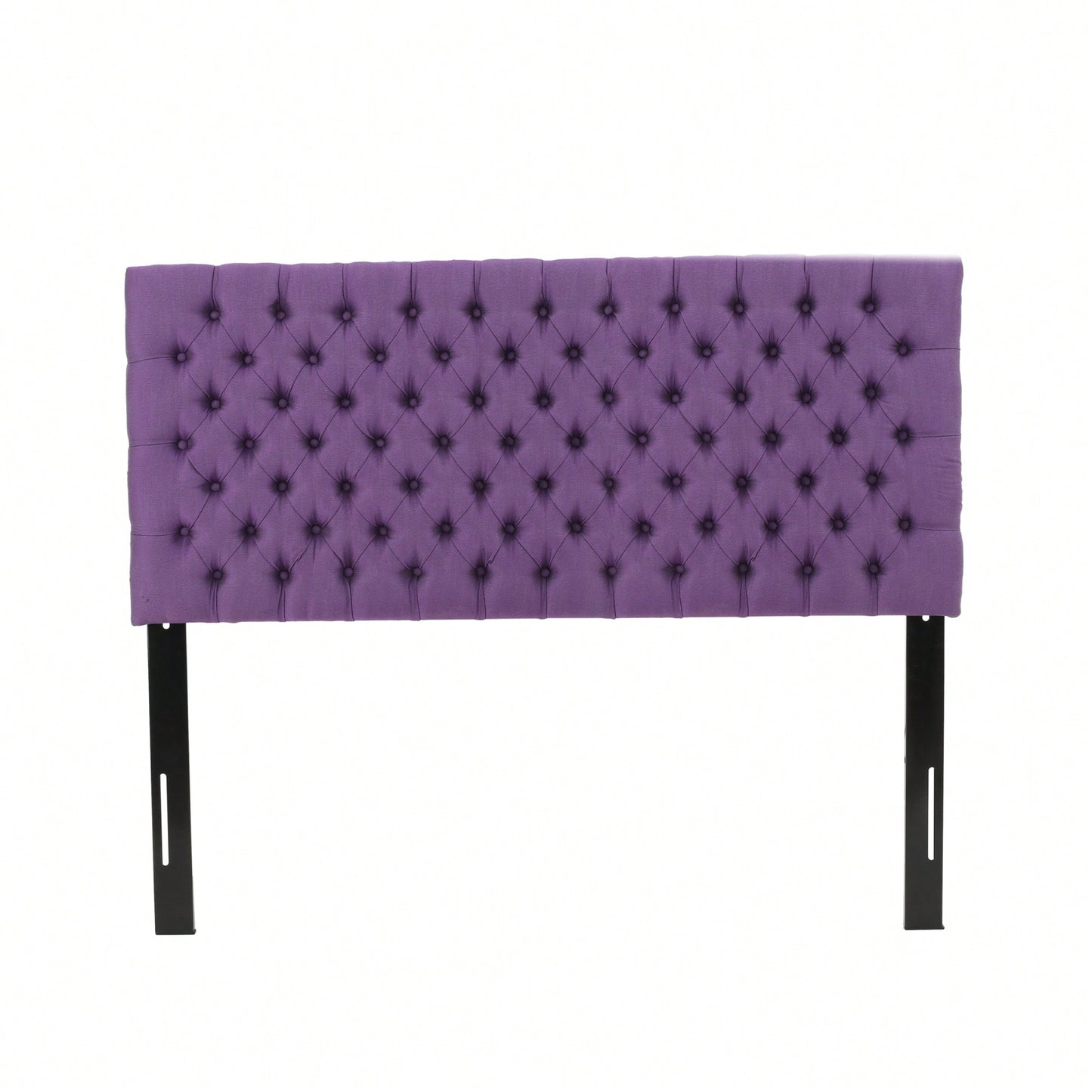 Elegant Upholstered King Size Headboard With Modern Design And Adjustable Height