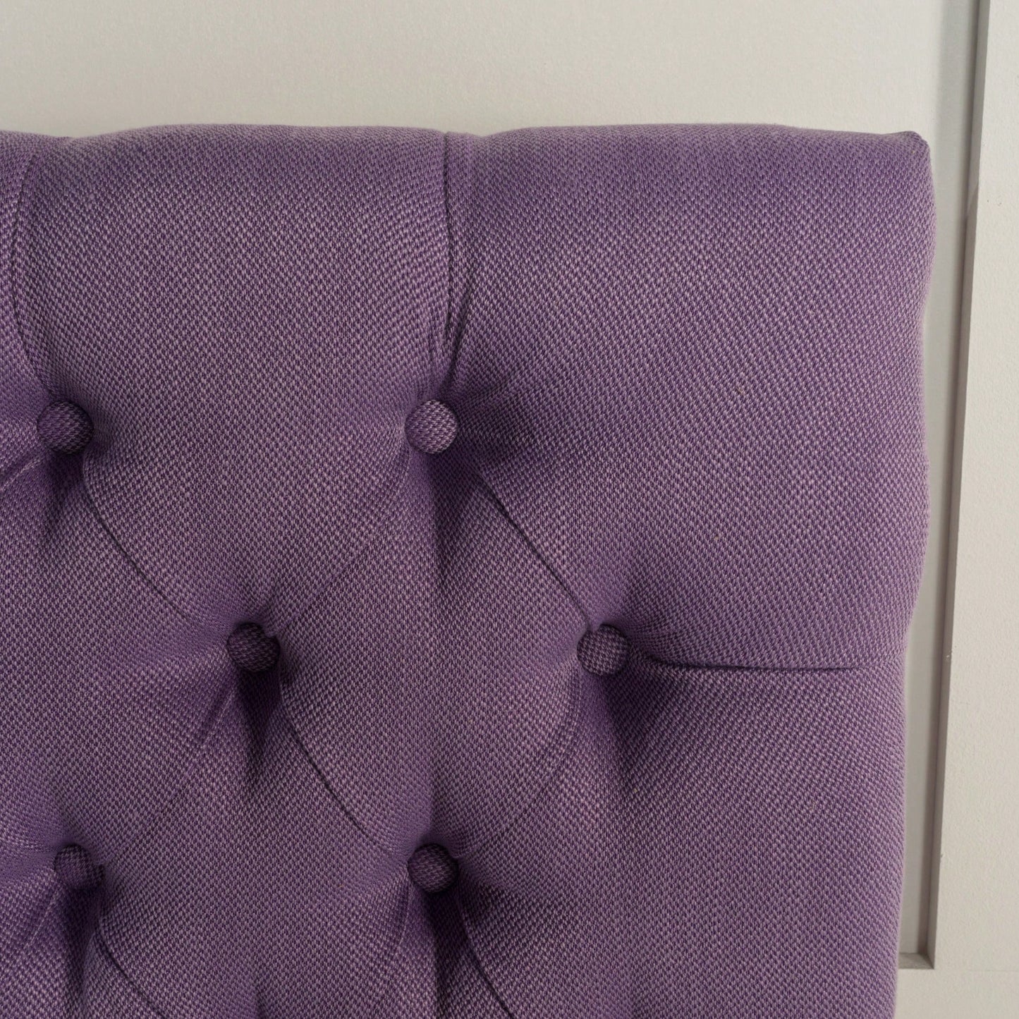 Elegant Upholstered King Size Headboard With Modern Design And Adjustable Height