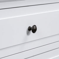 Elegant 3-Drawer Wooden Nightstand With Ample Storage Space For Bedroom Furniture