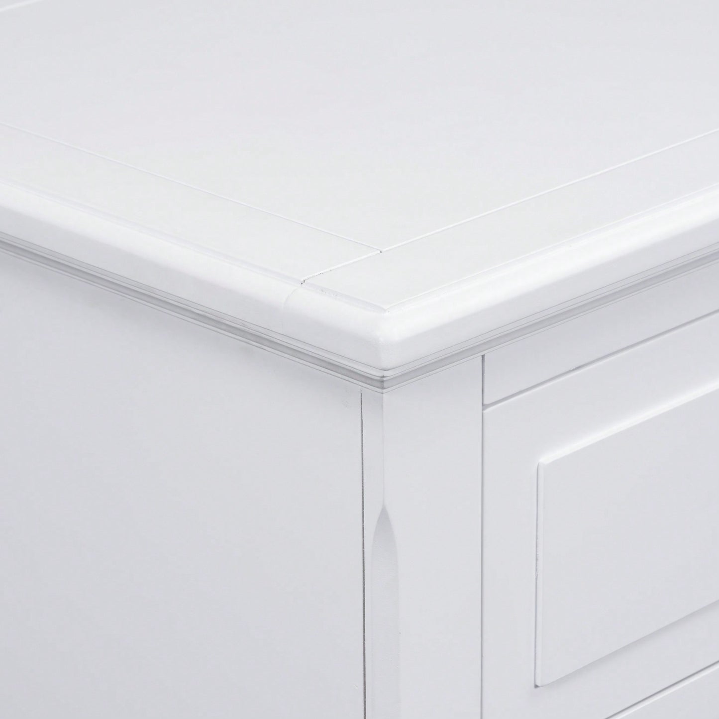Elegant 3-Drawer Wooden Nightstand With Ample Storage Space For Bedroom Furniture