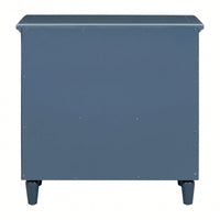 Elegant 3-Drawer Wooden Nightstand With Ample Storage Space For Bedroom Furniture