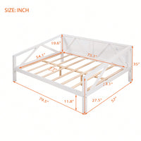 Gray Full Size Daybed With Wood Slat Support For Versatile Bedroom Or Living Room Use