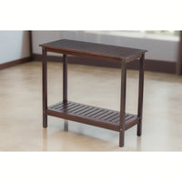 Light Brown Acacia Wood Potting Table For Garden Balcony And Garage