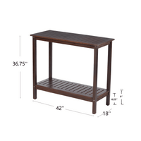 Light Brown Acacia Wood Potting Table For Garden Balcony And Garage